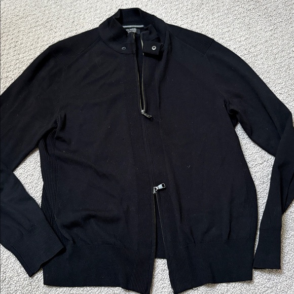 Banana Republic men’s full double zip cardigan - Picture 4 of 7
